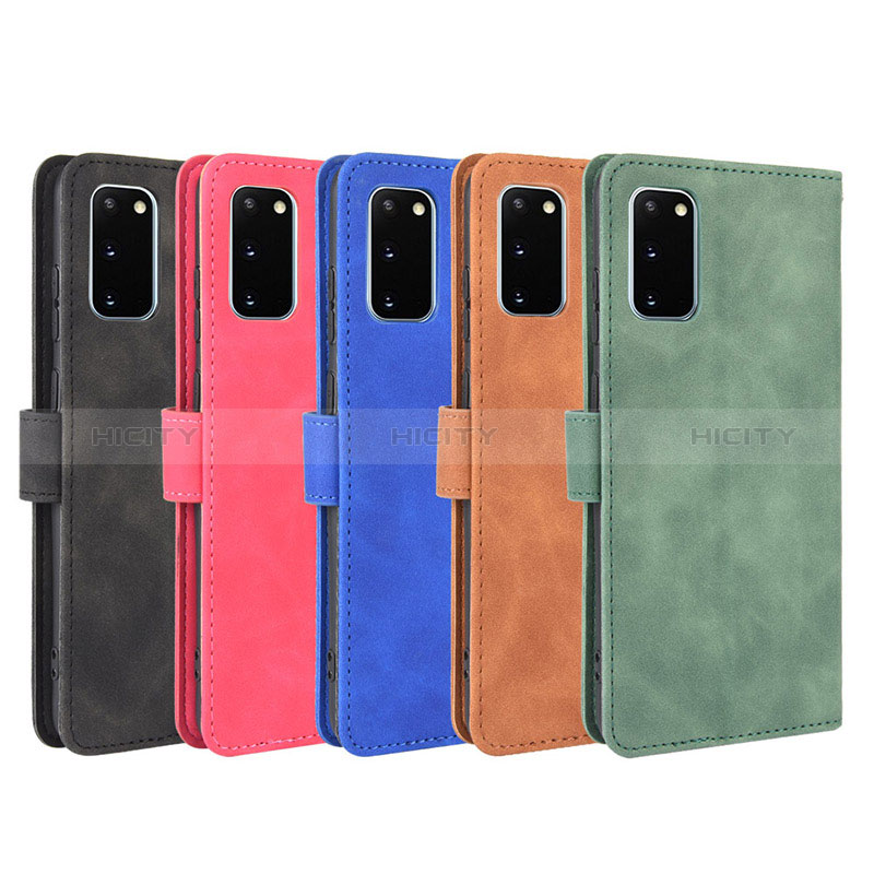 Funda de Cuero Cartera con Soporte Carcasa L01Z para Samsung Galaxy S20 FE (2022) 5G