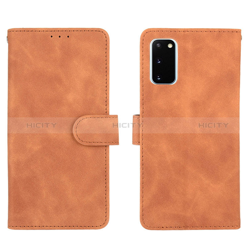 Funda de Cuero Cartera con Soporte Carcasa L01Z para Samsung Galaxy S20 FE (2022) 5G