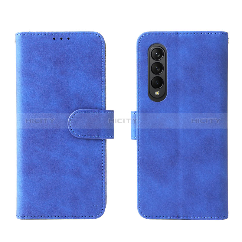 Funda de Cuero Cartera con Soporte Carcasa L01Z para Samsung Galaxy Z Fold3 5G