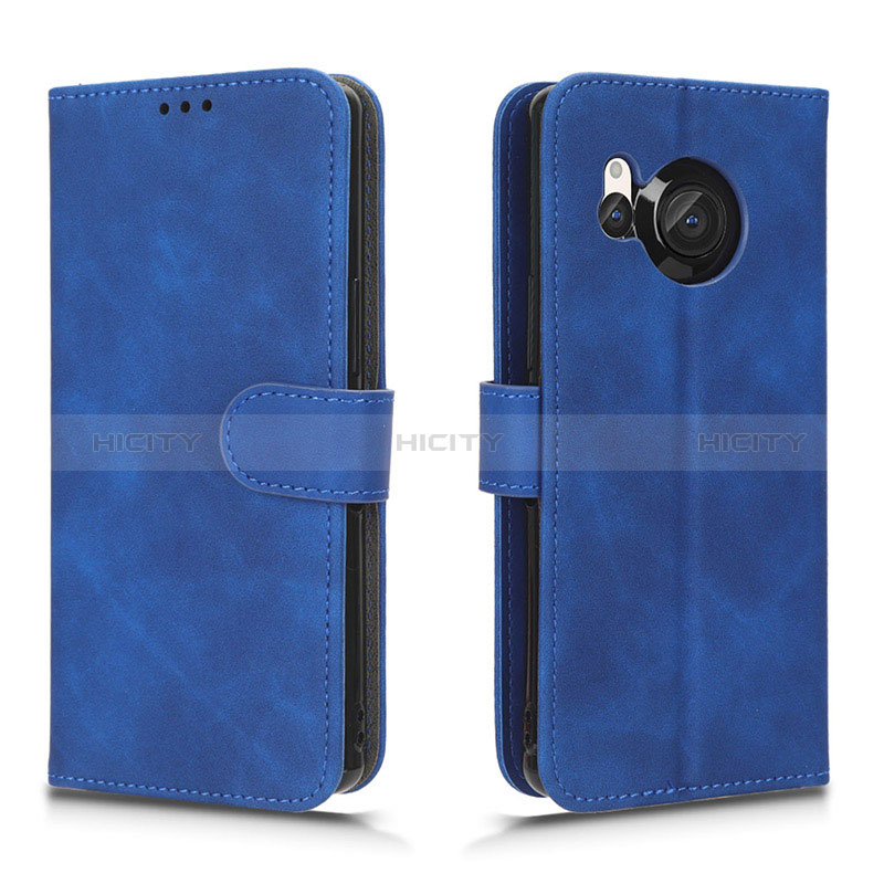 Funda de Cuero Cartera con Soporte Carcasa L01Z para Sharp Aquos R8