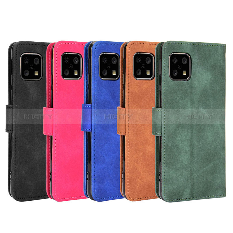 Funda de Cuero Cartera con Soporte Carcasa L01Z para Sharp Aquos Sense4