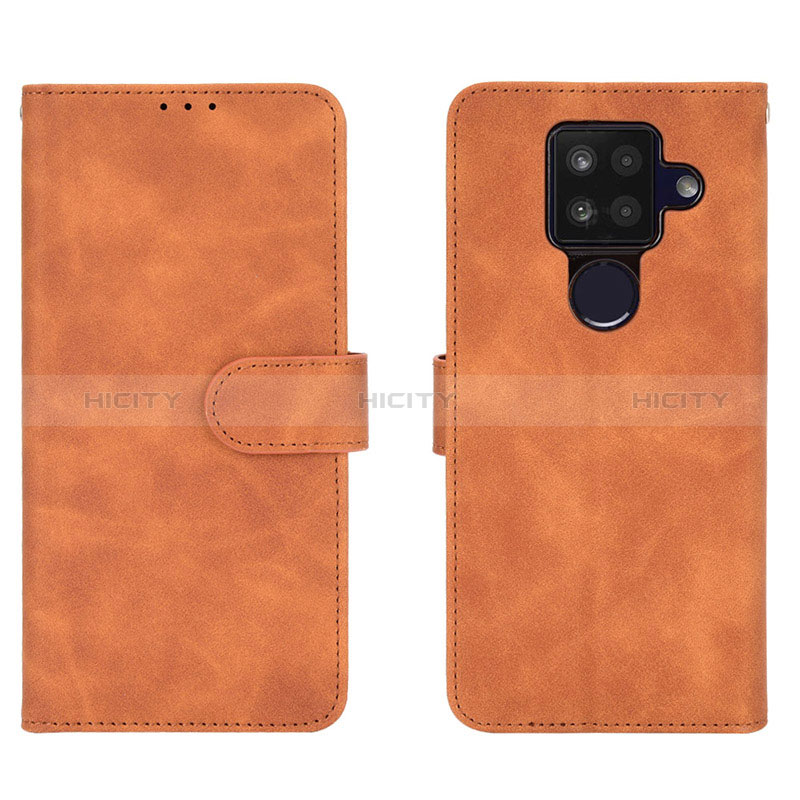 Funda de Cuero Cartera con Soporte Carcasa L01Z para Sharp Aquos Sense4 Plus