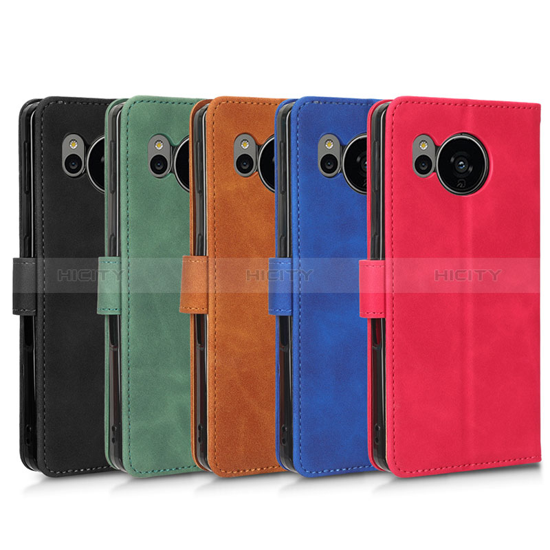 Funda de Cuero Cartera con Soporte Carcasa L01Z para Sharp Aquos Sense7 Plus