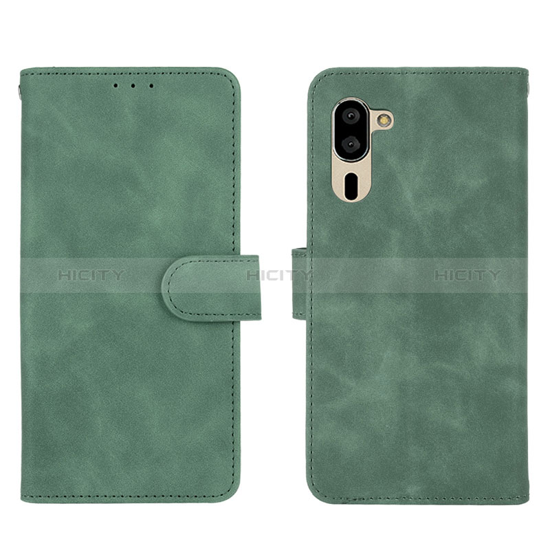 Funda de Cuero Cartera con Soporte Carcasa L01Z para Sharp Simple Sumaho 5