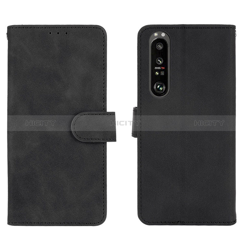 Funda de Cuero Cartera con Soporte Carcasa L01Z para Sony Xperia 1 III