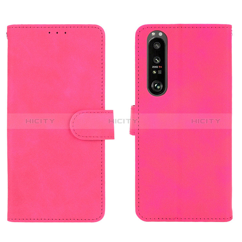 Funda de Cuero Cartera con Soporte Carcasa L01Z para Sony Xperia 1 III