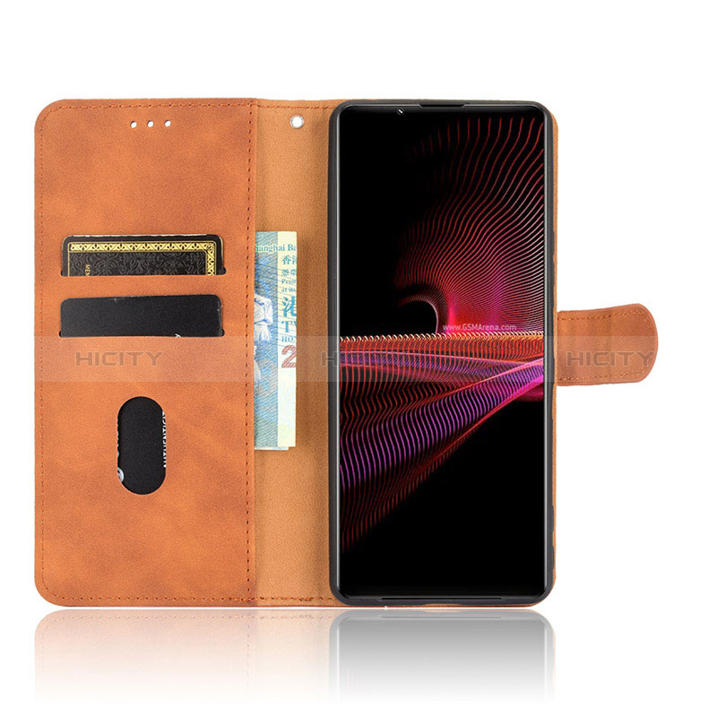 Funda de Cuero Cartera con Soporte Carcasa L01Z para Sony Xperia 1 III