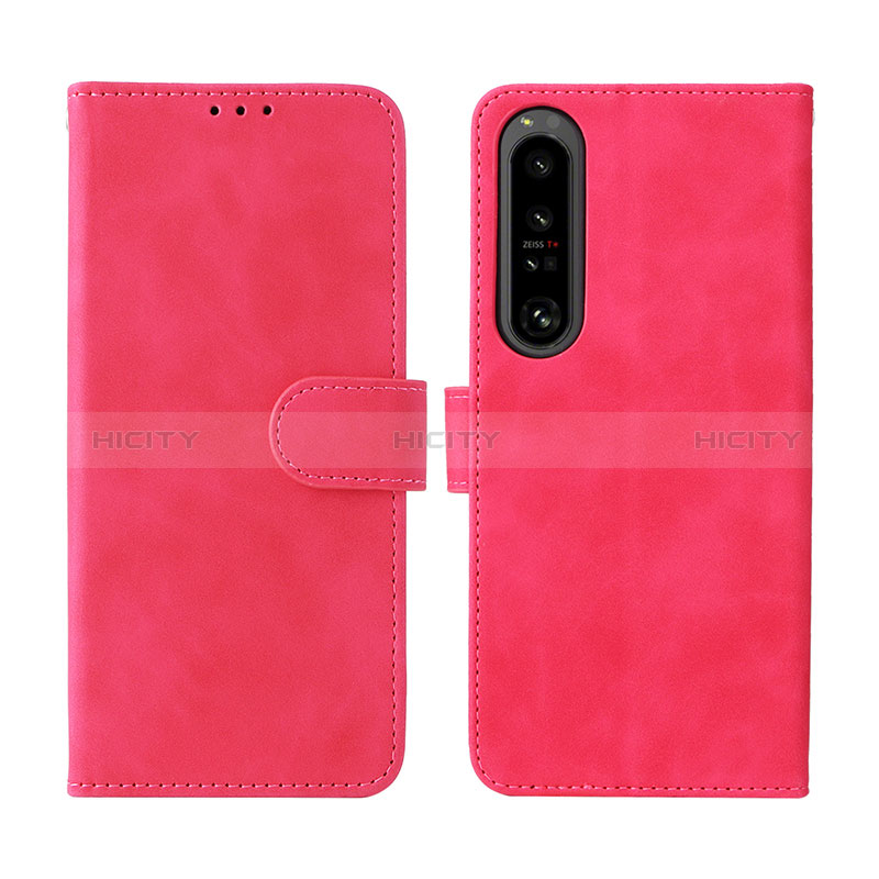 Funda de Cuero Cartera con Soporte Carcasa L01Z para Sony Xperia 1 IV SO-51C