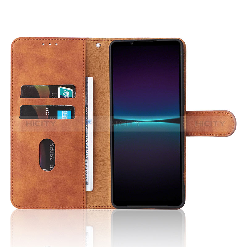 Funda de Cuero Cartera con Soporte Carcasa L01Z para Sony Xperia 1 IV SO-51C