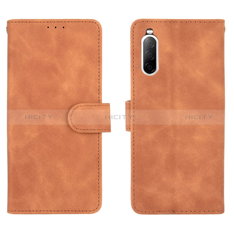 Funda de Cuero Cartera con Soporte Carcasa L01Z para Sony Xperia 10 II