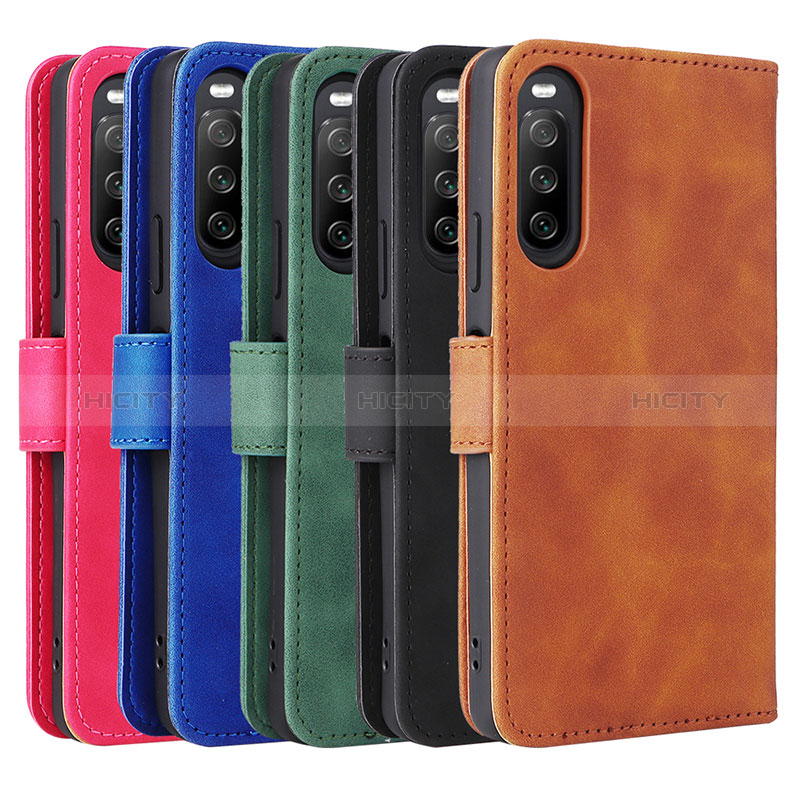 Funda de Cuero Cartera con Soporte Carcasa L01Z para Sony Xperia 10 IV