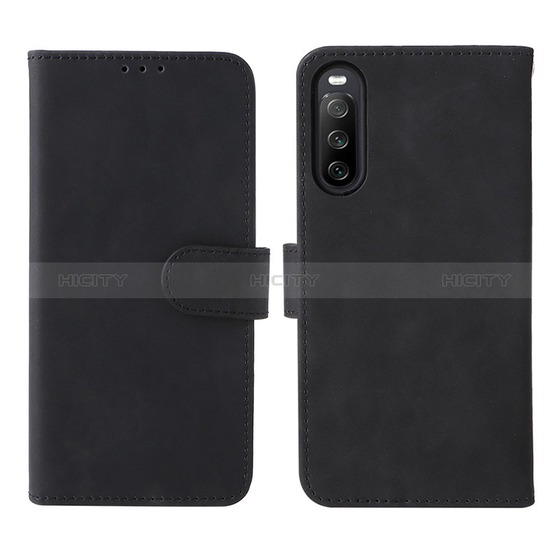 Funda de Cuero Cartera con Soporte Carcasa L01Z para Sony Xperia 10 IV SO-52C