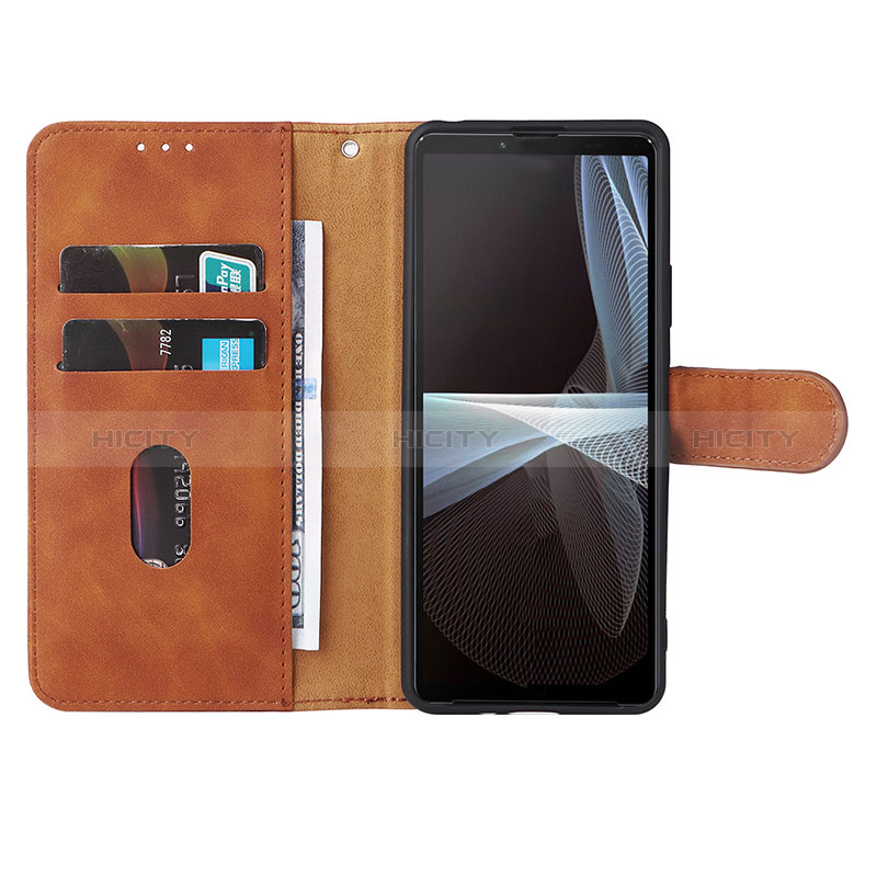 Funda de Cuero Cartera con Soporte Carcasa L01Z para Sony Xperia 10 IV SO-52C