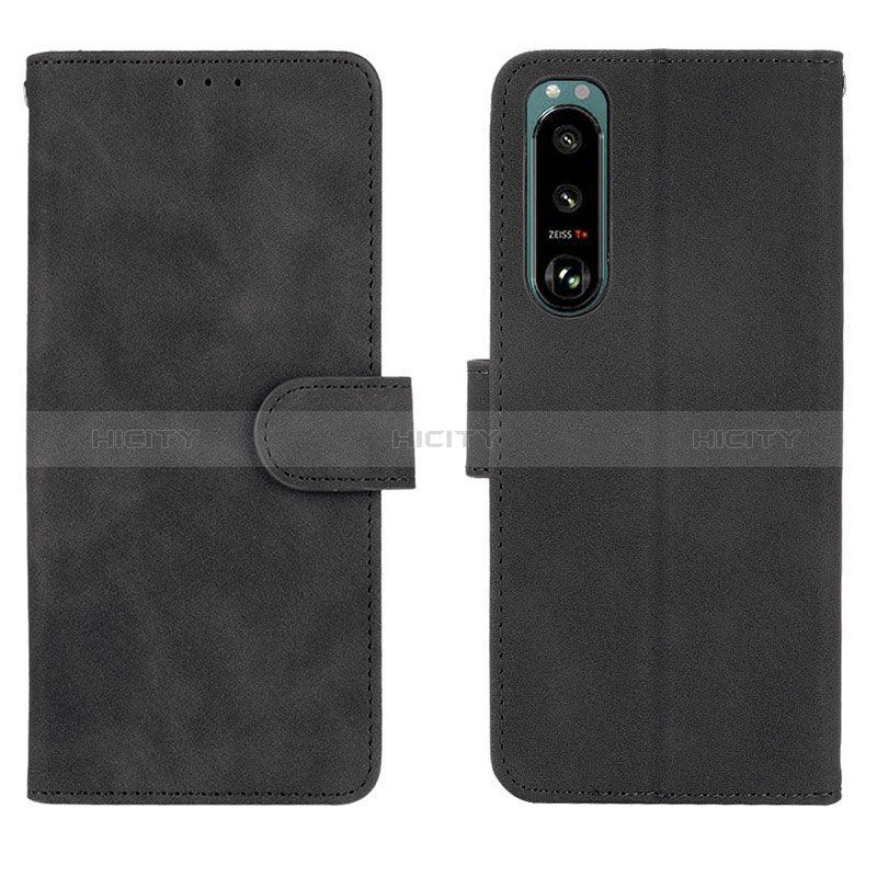 Funda de Cuero Cartera con Soporte Carcasa L01Z para Sony Xperia 5 III SO-53B