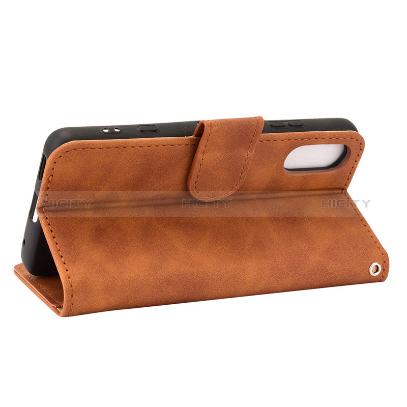 Funda de Cuero Cartera con Soporte Carcasa L01Z para Sony Xperia Ace II SO-41B