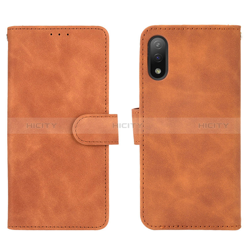 Funda de Cuero Cartera con Soporte Carcasa L01Z para Sony Xperia Ace II SO-41B