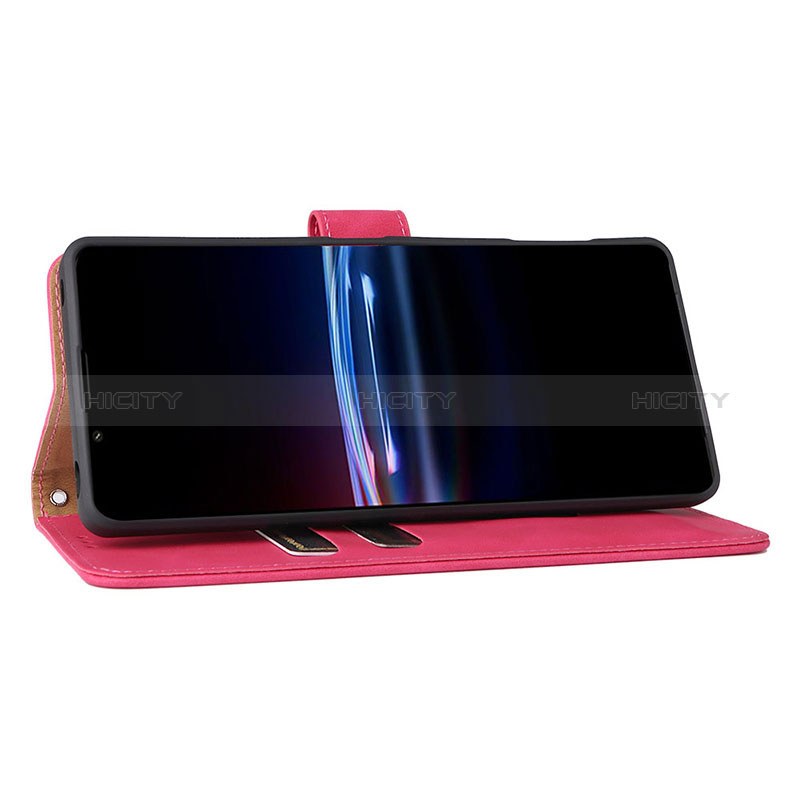 Funda de Cuero Cartera con Soporte Carcasa L01Z para Sony Xperia PRO-I