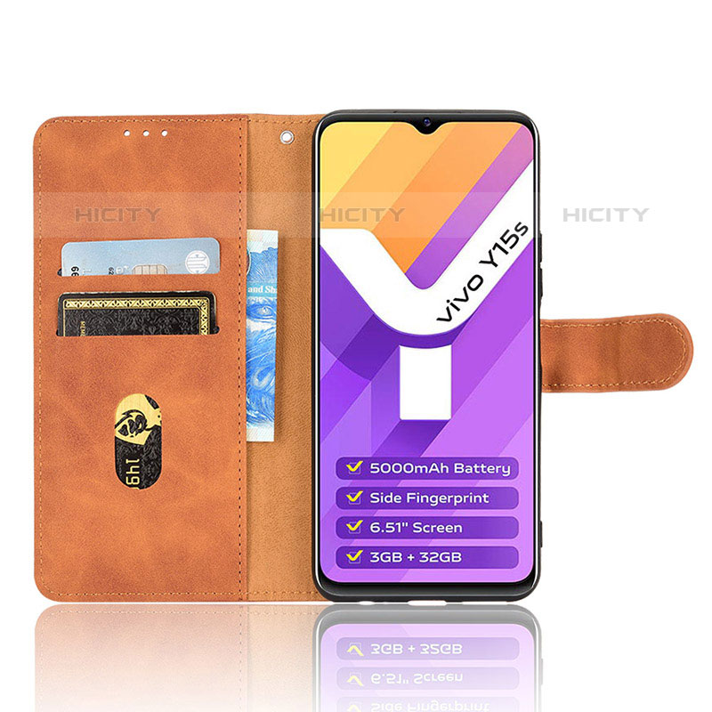 Funda de Cuero Cartera con Soporte Carcasa L01Z para Vivo iQOO U5x