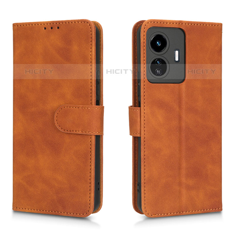 Funda de Cuero Cartera con Soporte Carcasa L01Z para Vivo iQOO Z6 Lite 5G