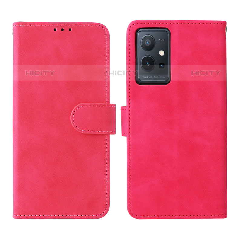 Funda de Cuero Cartera con Soporte Carcasa L01Z para Vivo T1 5G India