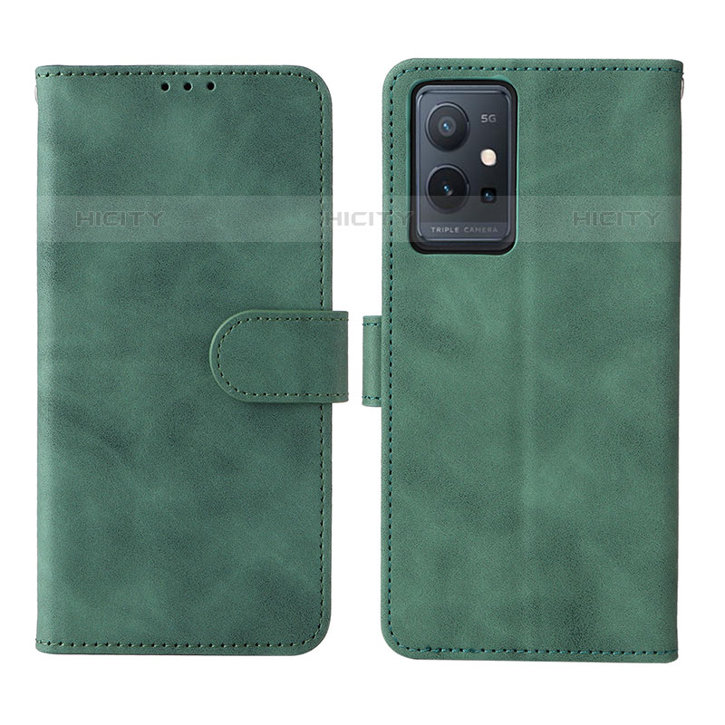 Funda de Cuero Cartera con Soporte Carcasa L01Z para Vivo T1 5G India