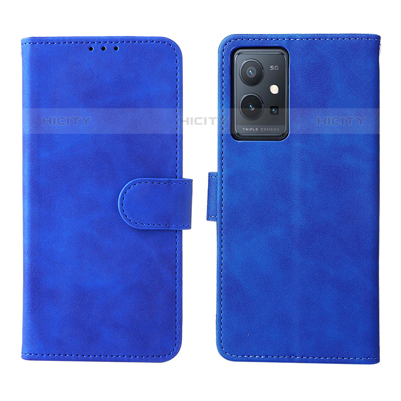 Funda de Cuero Cartera con Soporte Carcasa L01Z para Vivo T1 5G India