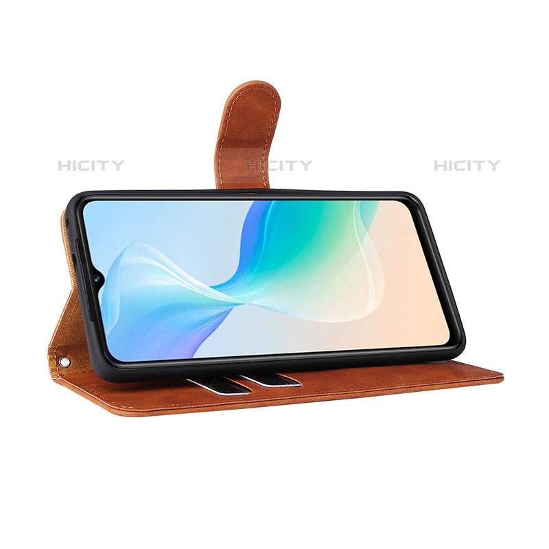 Funda de Cuero Cartera con Soporte Carcasa L01Z para Vivo T1 5G India