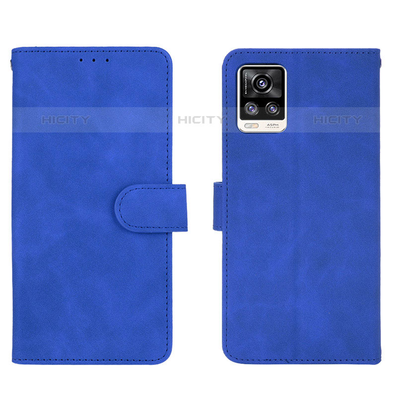 Funda de Cuero Cartera con Soporte Carcasa L01Z para Vivo V20 (2021)