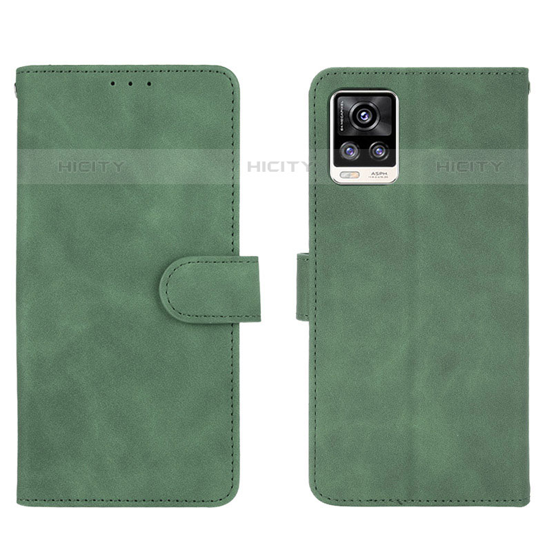 Funda de Cuero Cartera con Soporte Carcasa L01Z para Vivo V20 (2021)