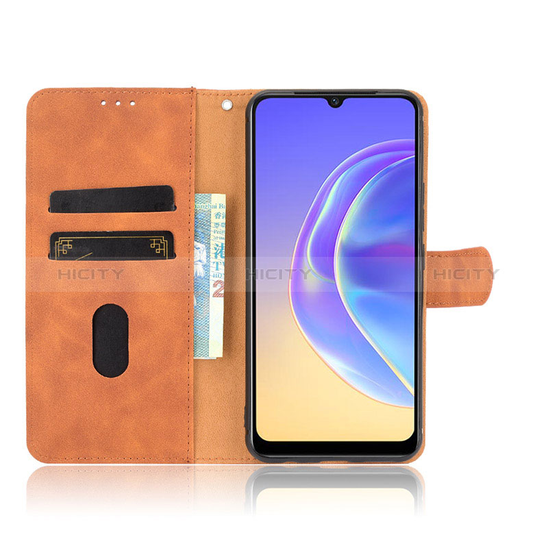 Funda de Cuero Cartera con Soporte Carcasa L01Z para Vivo V21e 4G