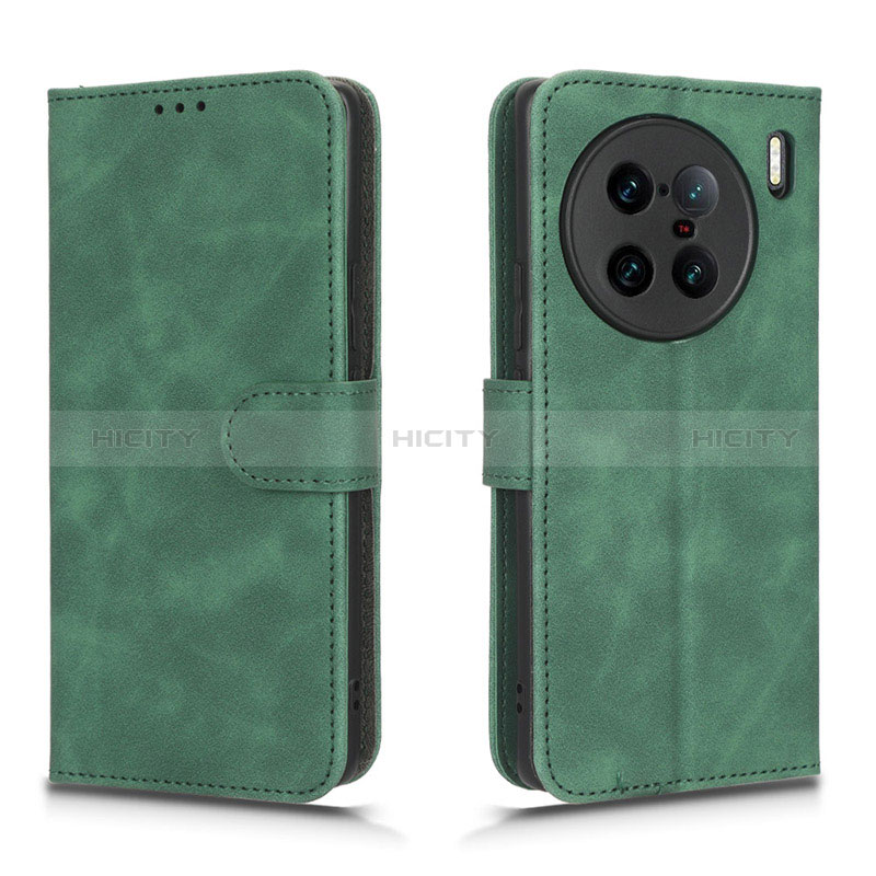 Funda de Cuero Cartera con Soporte Carcasa L01Z para Vivo X90 Pro+ Plus 5G