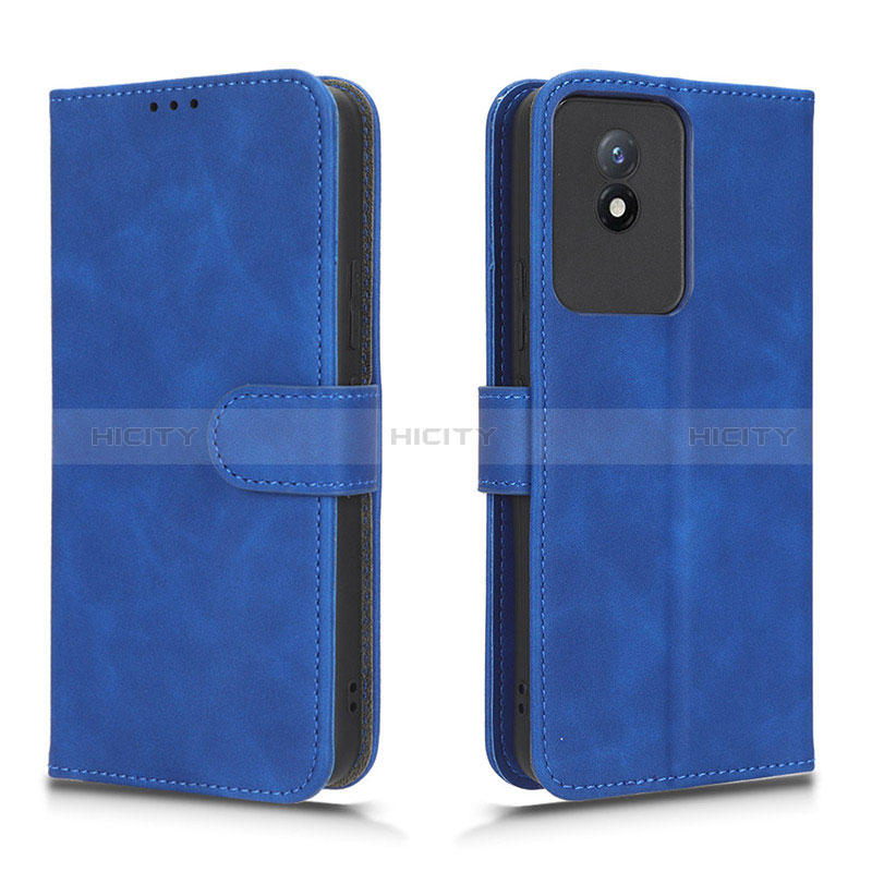 Funda de Cuero Cartera con Soporte Carcasa L01Z para Vivo Y02t