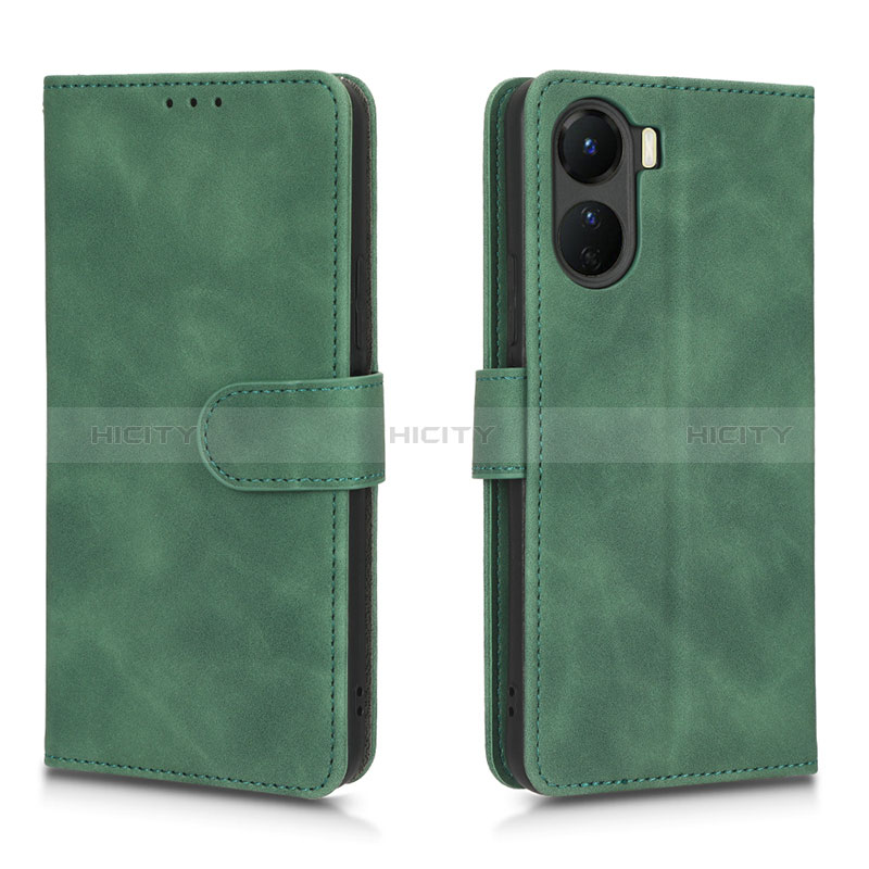 Funda de Cuero Cartera con Soporte Carcasa L01Z para Vivo Y16