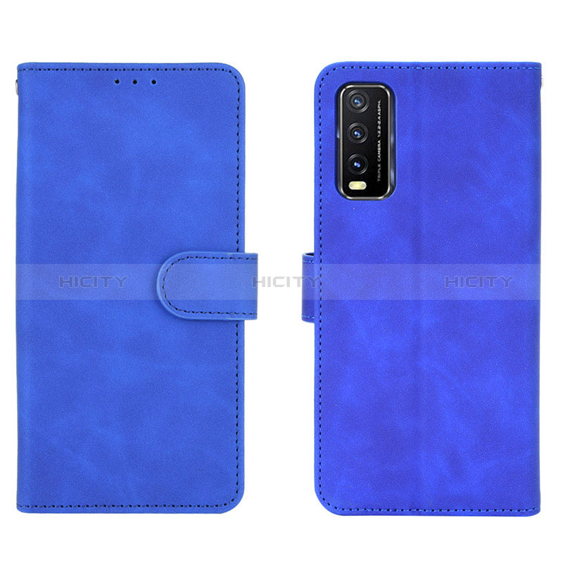 Funda de Cuero Cartera con Soporte Carcasa L01Z para Vivo Y20s