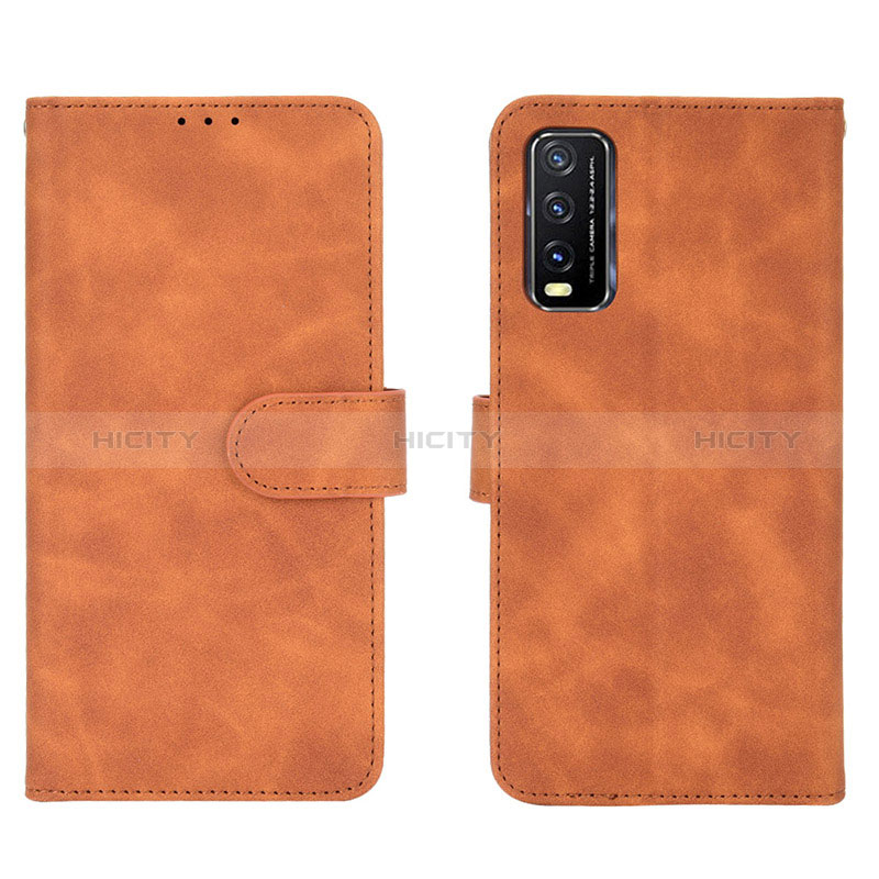 Funda de Cuero Cartera con Soporte Carcasa L01Z para Vivo Y20s G