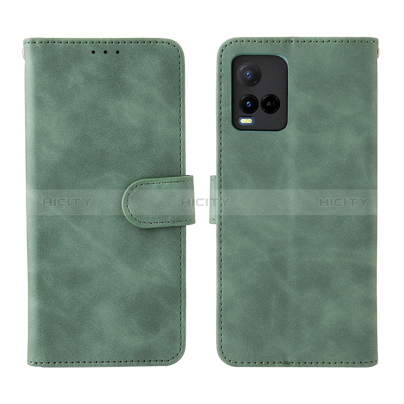 Funda de Cuero Cartera con Soporte Carcasa L01Z para Vivo Y21G