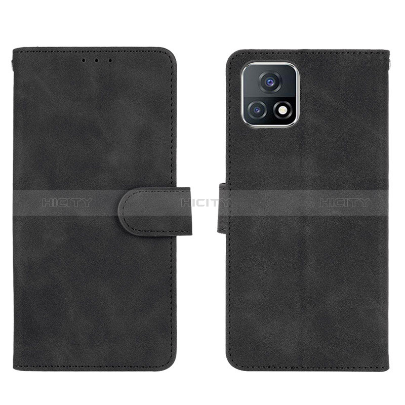 Funda de Cuero Cartera con Soporte Carcasa L01Z para Vivo Y31s 5G Negro