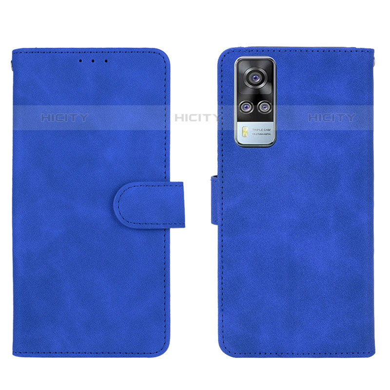 Funda de Cuero Cartera con Soporte Carcasa L01Z para Vivo Y51A