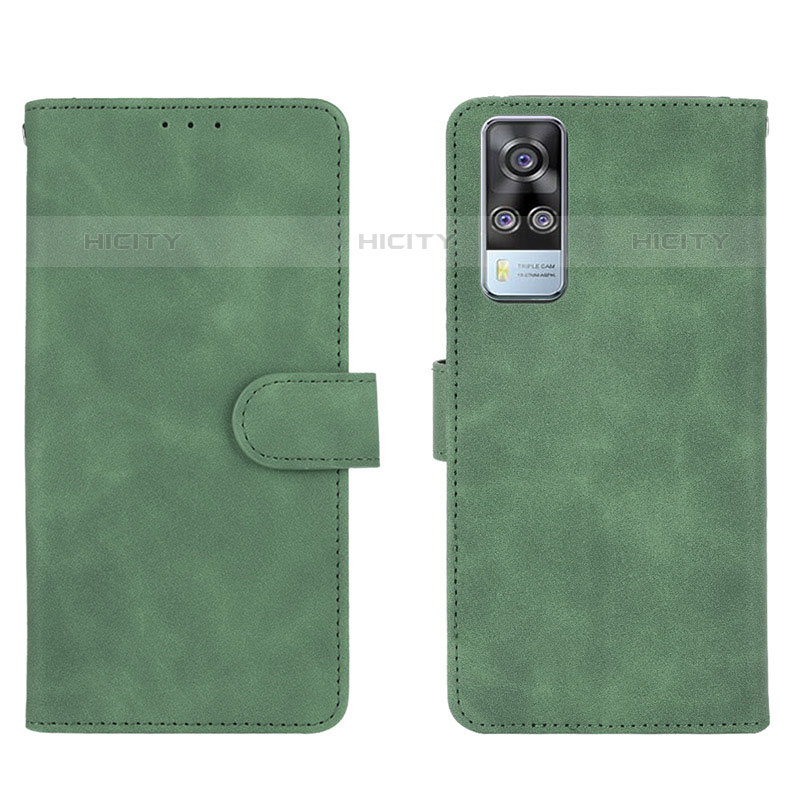 Funda de Cuero Cartera con Soporte Carcasa L01Z para Vivo Y51A