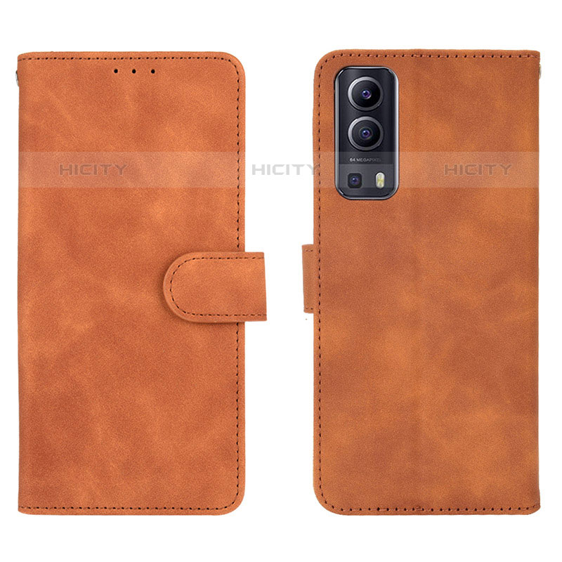 Funda de Cuero Cartera con Soporte Carcasa L01Z para Vivo Y52 5G