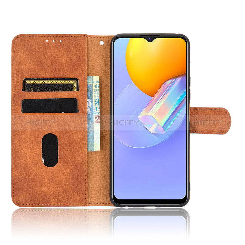 Funda de Cuero Cartera con Soporte Carcasa L01Z para Vivo Y53s 4G