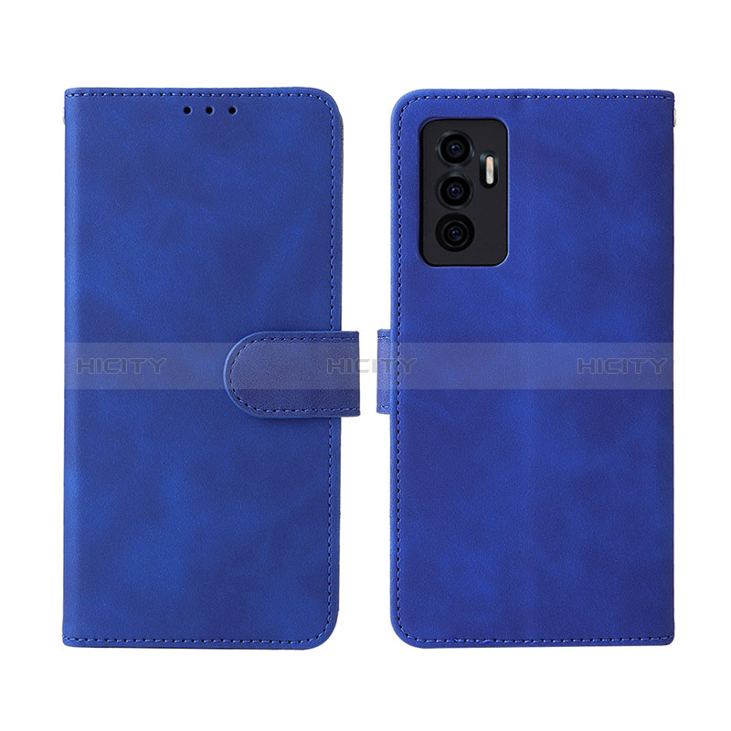 Funda de Cuero Cartera con Soporte Carcasa L01Z para Vivo Y75 4G