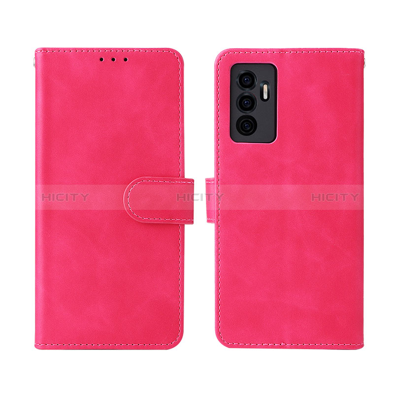 Funda de Cuero Cartera con Soporte Carcasa L01Z para Vivo Y75 4G