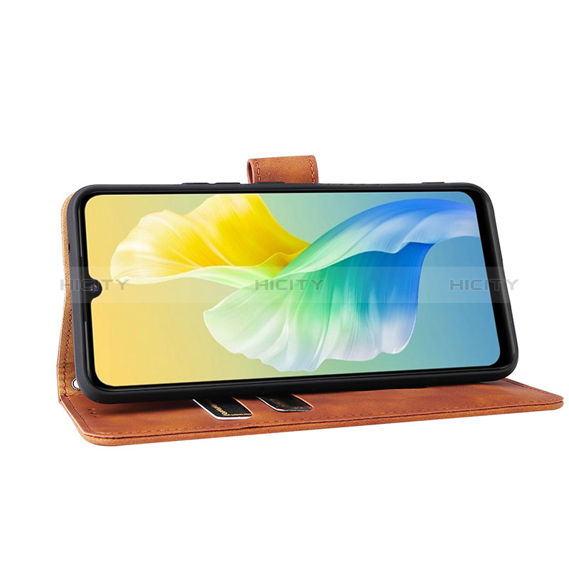 Funda de Cuero Cartera con Soporte Carcasa L01Z para Vivo Y75 4G