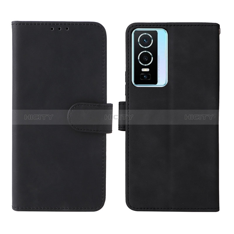 Funda de Cuero Cartera con Soporte Carcasa L01Z para Vivo Y76 5G