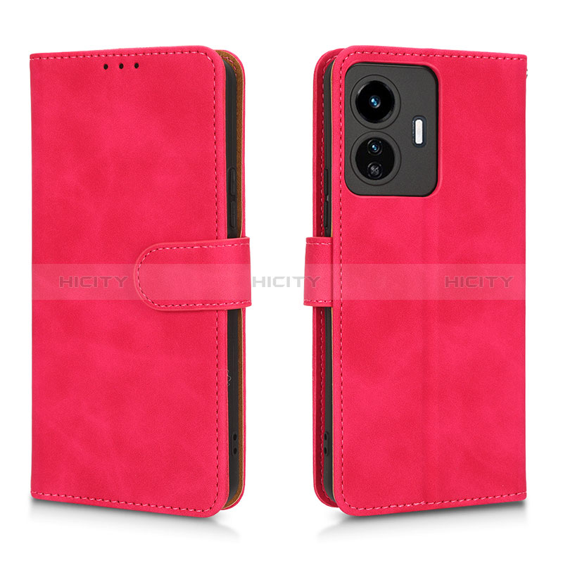 Funda de Cuero Cartera con Soporte Carcasa L01Z para Vivo Y77e 5G