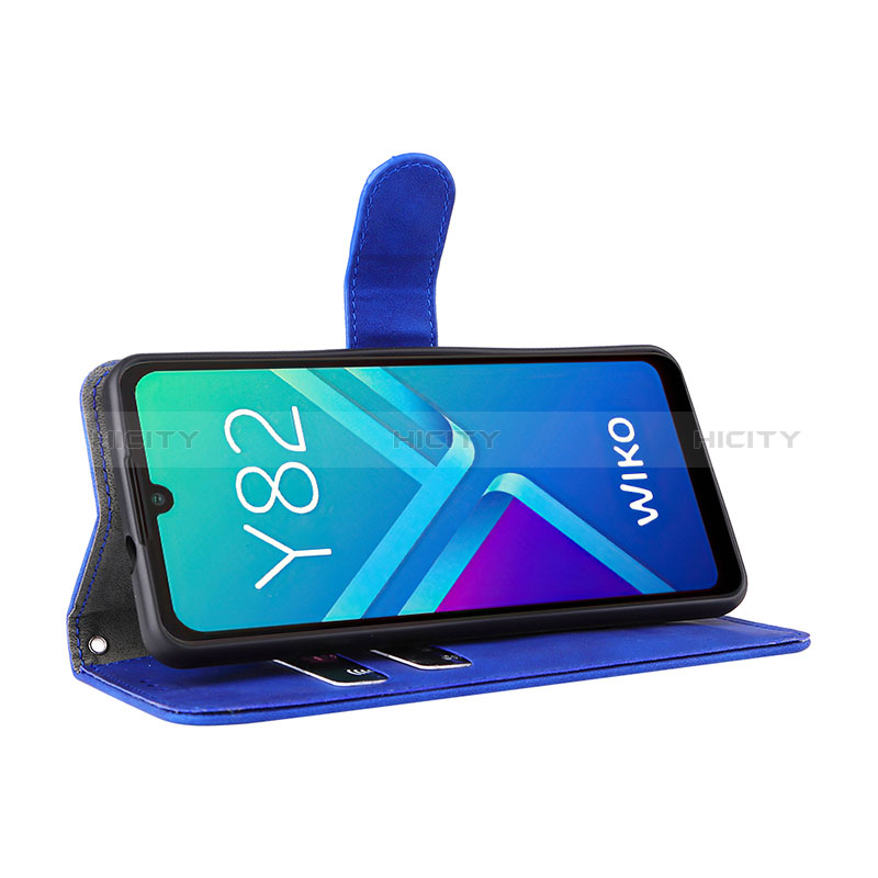 Funda de Cuero Cartera con Soporte Carcasa L01Z para Wiko Y82