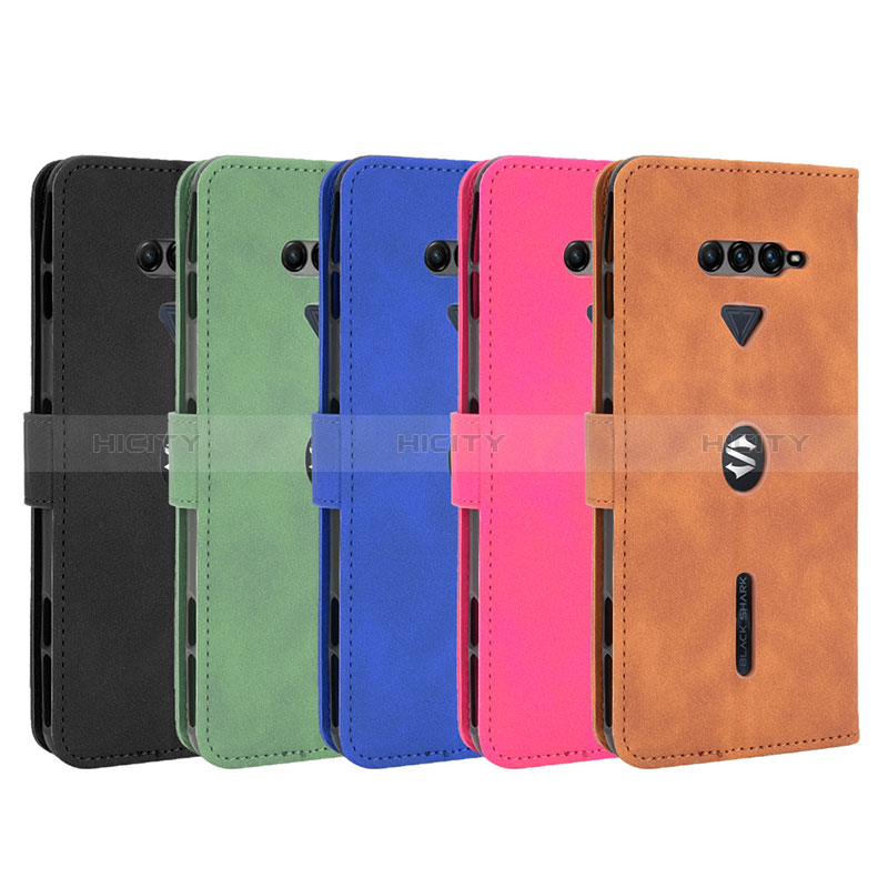 Funda de Cuero Cartera con Soporte Carcasa L01Z para Xiaomi Black Shark 4 5G