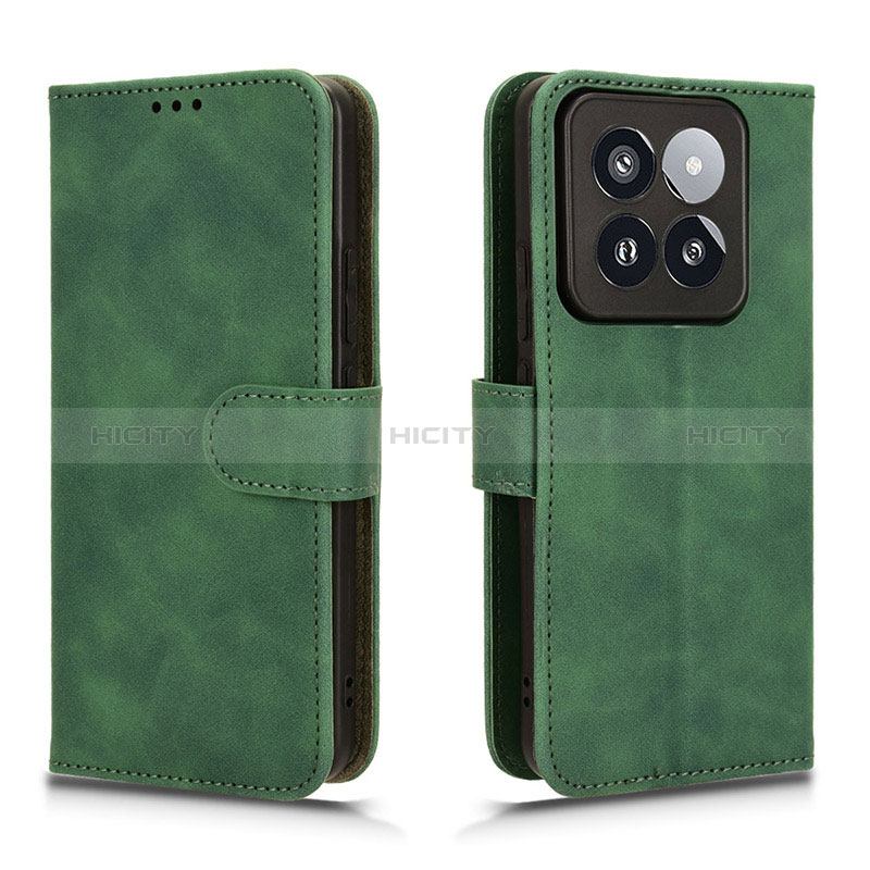 Funda de Cuero Cartera con Soporte Carcasa L01Z para Xiaomi Mi 14 Pro 5G