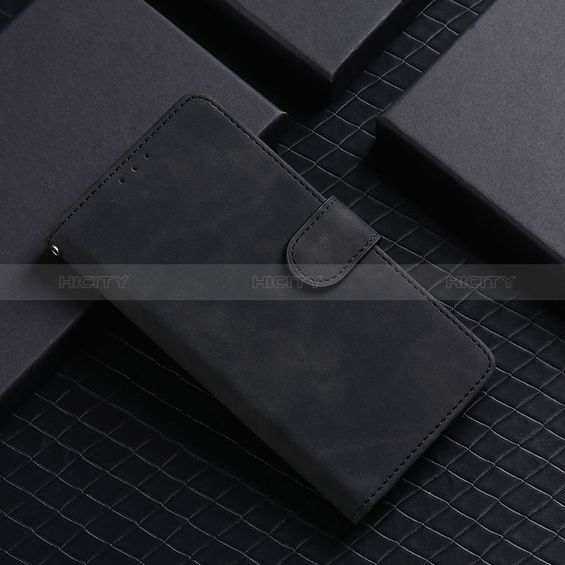 Funda de Cuero Cartera con Soporte Carcasa L01Z para Xiaomi POCO C3 Negro